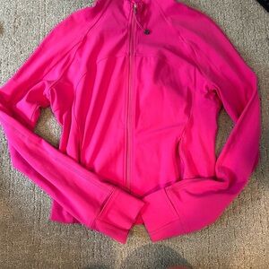Lululemon Defined Cropped Jacket Sonic Pink